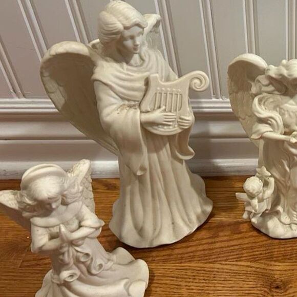 Gorgeous Collection Partylite Candle Holders Four Pieces - Picture 2 of 4